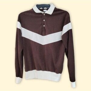 70s Cottagecore Boho Brown Cream Terry Cloth Shirt Mojave Brand